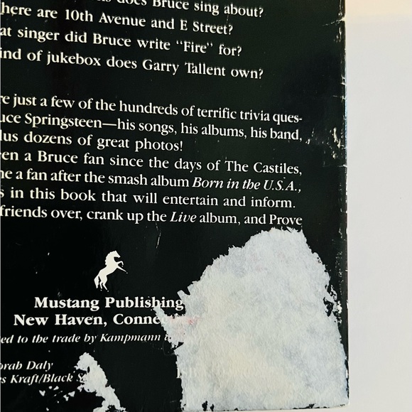 Prove It All Night Bruce Springsteen Trivia Book - Picture 3 of 13